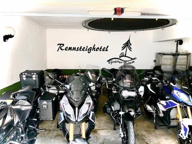 Rennsteighotel Gruener Baum Schmiedefeld am Rennsteig Eksteriør bilde